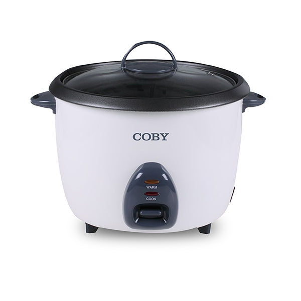 COBY Olla Arrocera 1.0L blanca CY3323-RC1A vista frontal