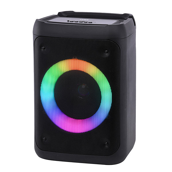 COBY Bocina Bluetooth 10W 6.5 pulgadas CY3344-6.5IN-10W-CL vista frontal