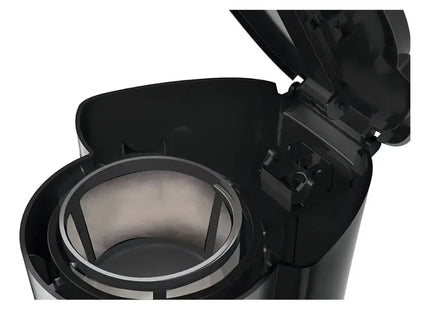 Cafetera Black+Decker CM0755BC | 5 Tazas | 800 W | 4 en 1 (Mug/Taza/Carafe/Pour‑over) | Negro–Cobre
