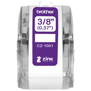 Rollo cinta etiqueta Brother CZ1001 color 9mm empaque original