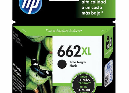 Cartucho Tinta HP 662XL Negro, CZ105AL