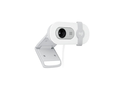 Cámara Web Logitech Brio 100 | Full HD 1080p | Micrófono Integrado | Color Blanco