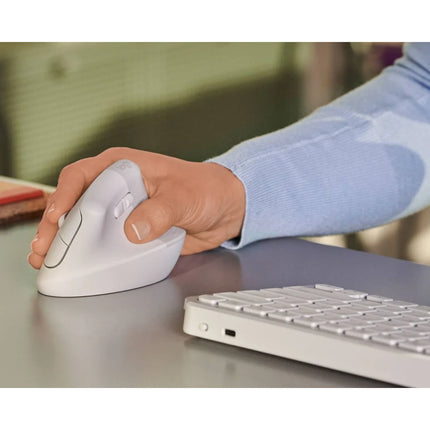 Mouse Logitech Lift Vertical Ergonomic | Inalámbrico | Bluetooth | Receptor USB