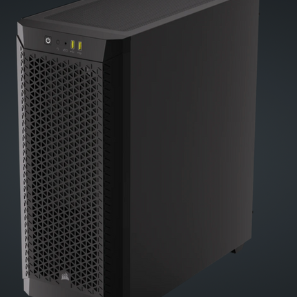Case Gaming Corsair 480T | Media Torre | Vidrio Templado | Flujo de Aire Optimizado | Negro