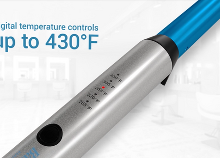 Rizadora BaByliss Titanium | 1¼” (32mm) | 430°F | Barril Profesional | Calentamiento Rápido