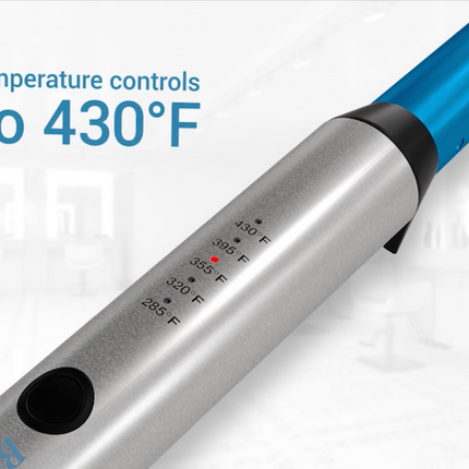 Rizadora BaByliss Titanium | 1¼” (32mm) | 430°F | Barril Profesional | Calentamiento Rápido