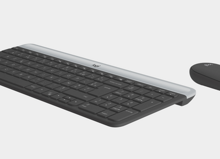 Teclado y Mouse Logitech Slim MK470 | Inalámbrico | Diseño Ultra Delgado