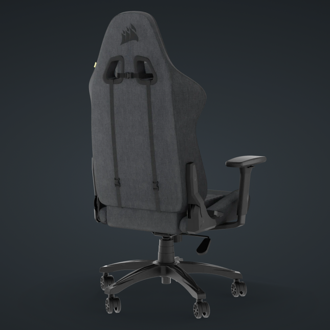 Silla Gaming Corsair TC100 Relaxed | Tela | Diseño Ergonómico | Reclinable 160° | Altura Ajustable