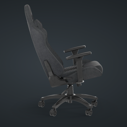 Silla Gaming Corsair TC100 Relaxed | Tela | Diseño Ergonómico | Reclinable 160° | Altura Ajustable