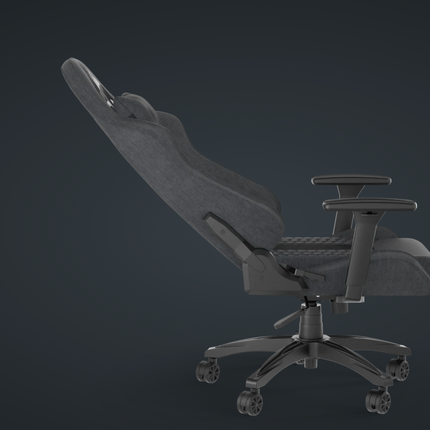 Silla Gaming Corsair TC100 Relaxed | Tela | Diseño Ergonómico | Reclinable 160° | Altura Ajustable