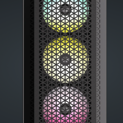 Case Gaming Corsair 480T | Media Torre | Vidrio Templado | 3x Ventiladores AR120 RGB