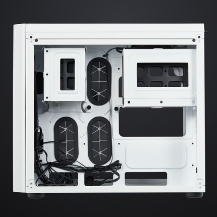 Case Corsair Crystal Series 280X RGB | Micro ATX | Vidrio Templado | RGB | Color Blanco