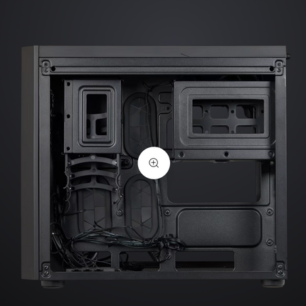 Case Corsair Crystal Series 280X | Micro ATX | Vidrio Templado | Flujo de Aire Optimizado | Color Negro