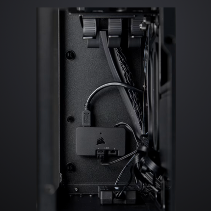 Case Corsair Crystal Series 280X | Micro ATX | Vidrio Templado | Flujo de Aire Optimizado | Color Negro
