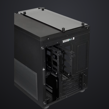Case Corsair Crystal Series 280X | Micro ATX | Vidrio Templado | Flujo de Aire Optimizado | Color Negro