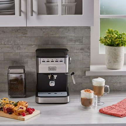 Black + Decker Espresso 20bar - EM0312-0SDLA