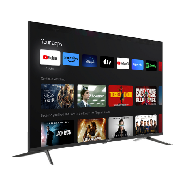Pantalla 50" Kenwood UHD 4K Smart, LTK-K50B53GN