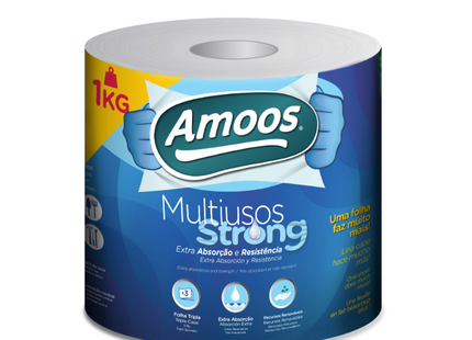 Amoos toalla mayordomo strong triple hoja 280 h paq 6 und J637013