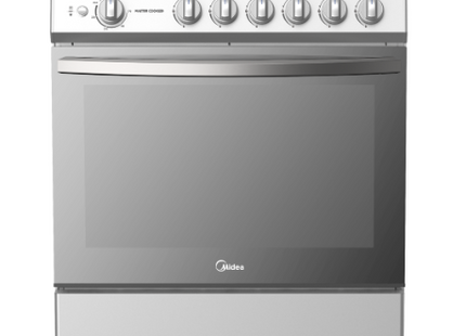 Midea Cocina de gas de 30" 6 quemadores Acero inoxidable, MGS30FS1LIFSSSF