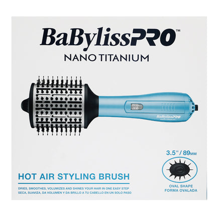 Cepillo Capilar BaByliss Hot Air Styling Brush 3.5” | Da volumen y forma mientras alisas tu cabello
