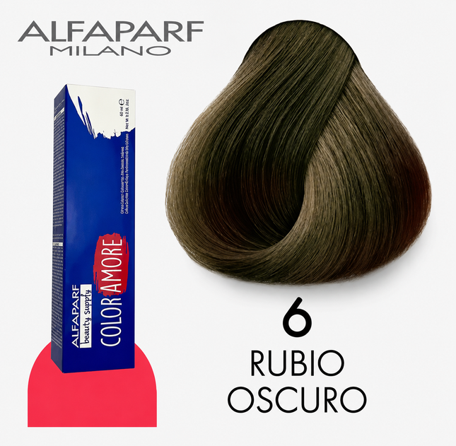 Alfaparf Color Amore 6 Tinte Permanente para Cabello 90 ml