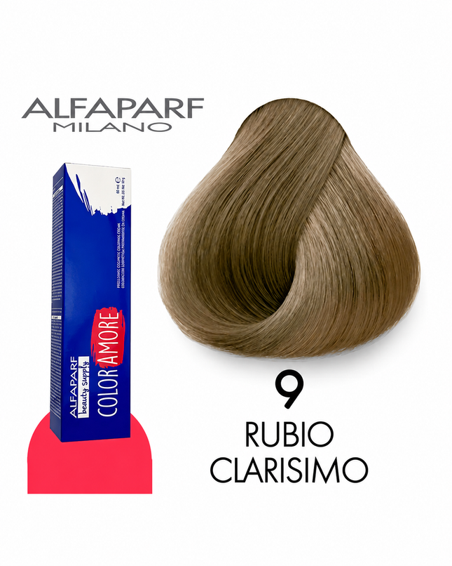 Alfaparf Color Amore 9 Tinte Permanente para Cabello 90 ml