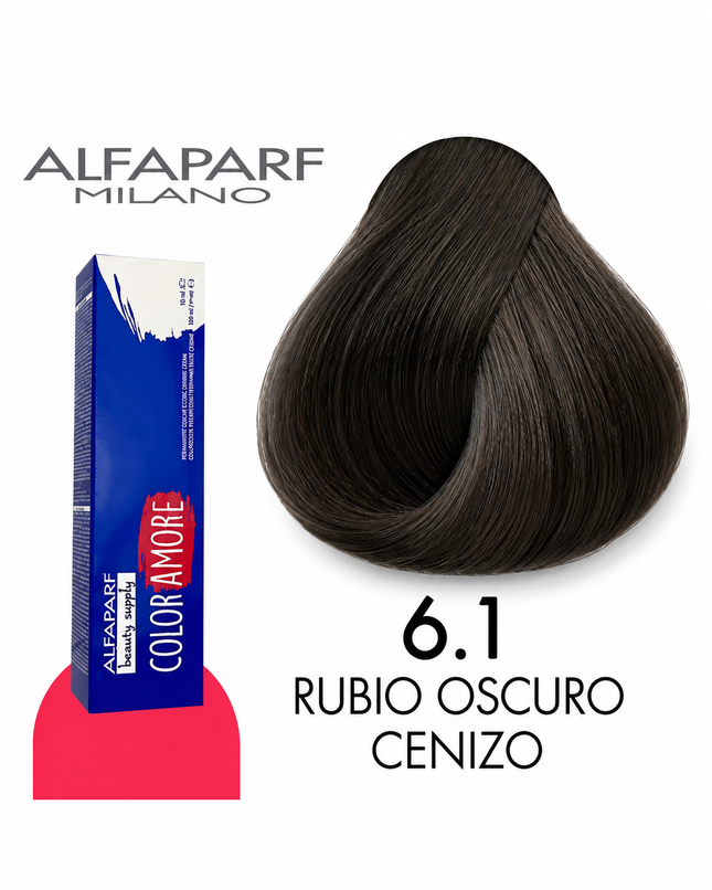 Alfaparf Color Amore 6.1 Tinte Permanente para Cabello 90 ml