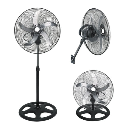 CHIQ Ventilador Pedestal tres en uno 18"- 3 Vel  50W  - CQVF18T1O1HB