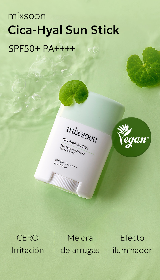 Mixsoon Bloqueador en Barra Cica-Hyal 15g - detalle del producto