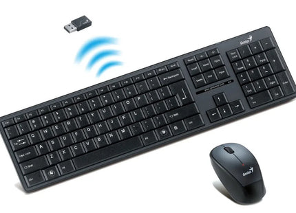 Teclado y Mouse SlimStar 8000SE Inalámbrico | Receptor USB | Español | Diseño Slim