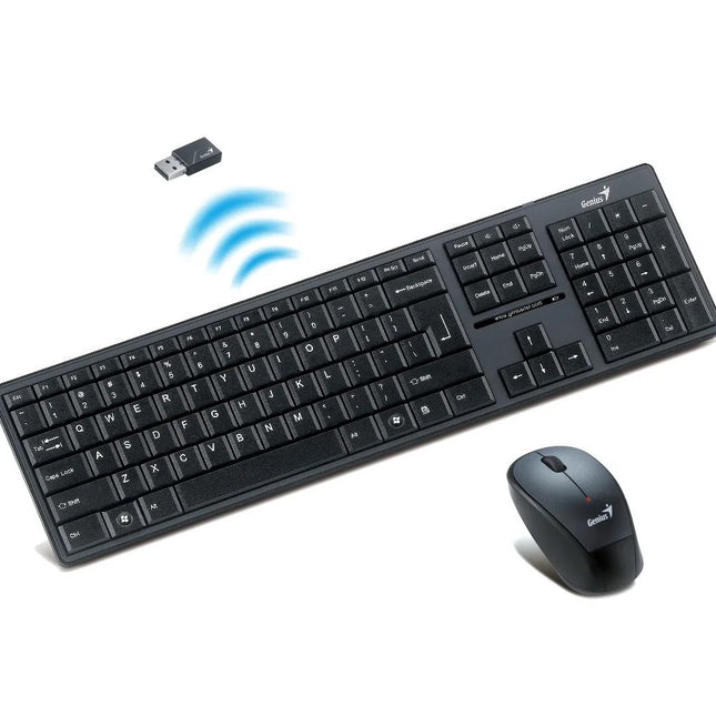 Teclado y Mouse SlimStar 8000SE Inalámbrico | Receptor USB | Español | Diseño Slim