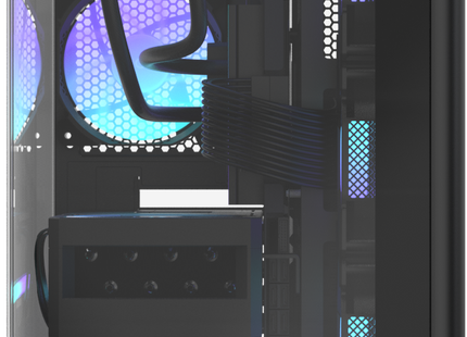 Case ARGB Formula V Line Crystal U2 Floe Black 4711401663782 | Mid Tower | ATX Micro-ATX Mini-ITX | RGB | 4 Ventiladores ARGB 120mm