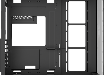 Case ARGB Formula V Line Crystal U2 Floe Black 4711401663782 | Mid Tower | ATX Micro-ATX Mini-ITX | RGB | 4 Ventiladores ARGB 120mm