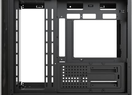 Case ARGB Formula V Line Crystal U2M Floe Black 4711401663843 | Mid Tower | Micro-ATX Mini-ITX | RGB | 3 Ventiladores ARGB 120mm