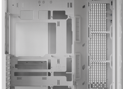 Formula V Line Case Blanco 5 Ventiladores ARGB, Crystal Z7 PA
