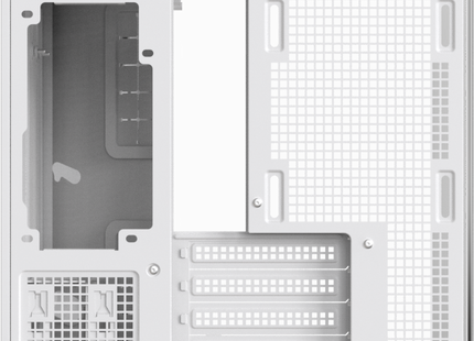 Formula V Line Case Blanco 5 Ventiladores ARGB, Crystal Z7 PA