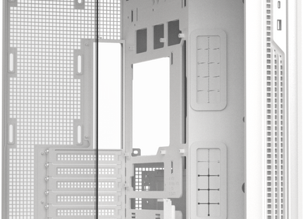 Formula V Line Case Blanco 5 Ventiladores ARGB, Crystal Z7 PA