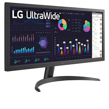 MONITOR 26" LG 26WQ500-B WFHD 2560 x 1080 75 HZ HDMI PLANO SLIM 195174035245