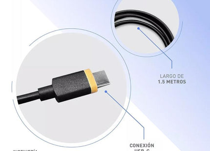 Cable Thonet & Vander Kupfer | USB-A a USB-C | 1.5m | Carga y Datos