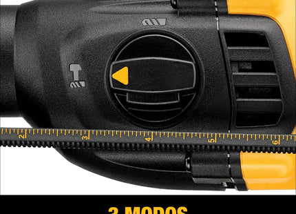 DEWALT rotomartillo D25260K-B3 3 modos de manejo
