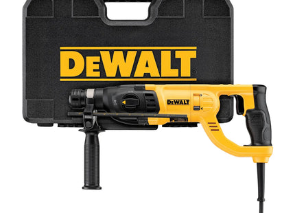 DEWALT rotomartillo SDS Plus D25260K-B3 vista frontal con maletín
