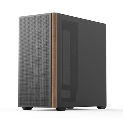 Case RGB AeroCool D301A | Torre Pequeña | Malla | 1 Abanico Trasero | 3 Abanicos Frontales | Negro