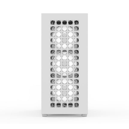 Case RGB AeroCool D502A Torre Media | Malla | 3 Ventiladores Frontales | 1 Ventilador Trasero