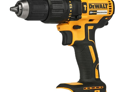 DEWALT combo DCK248P1-B3 taladro percutor DCD7781 vista lateral