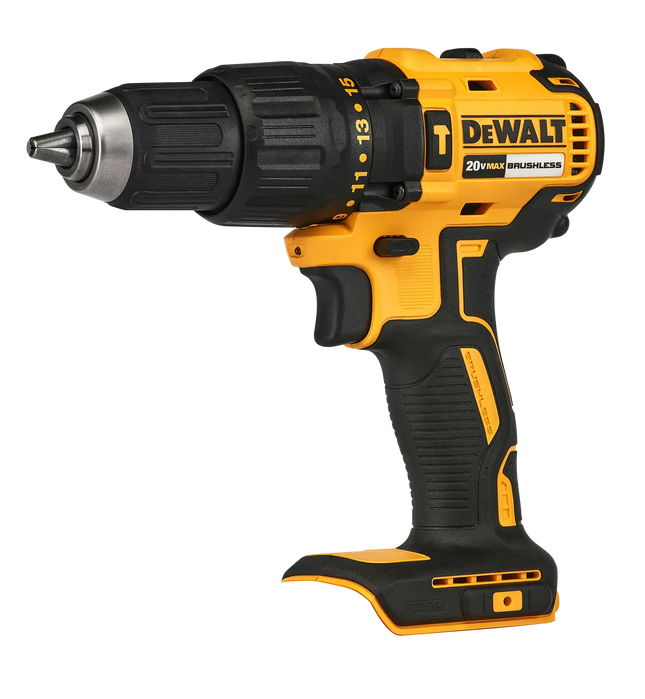 DEWALT taladro percutor DCD7781D1-B3 vista lateral