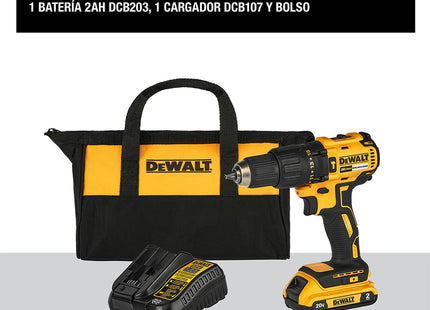 DEWALT taladro percutor DCD7781D1-B3 contenido del kit