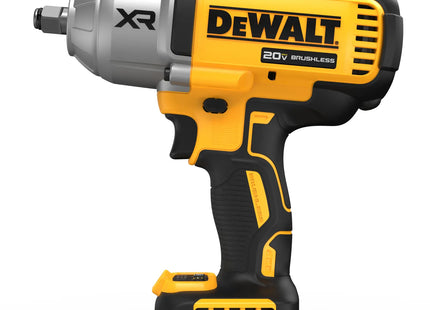 DEWALT DCF900B-B3 llave de impacto amarilla y negra vista lateral