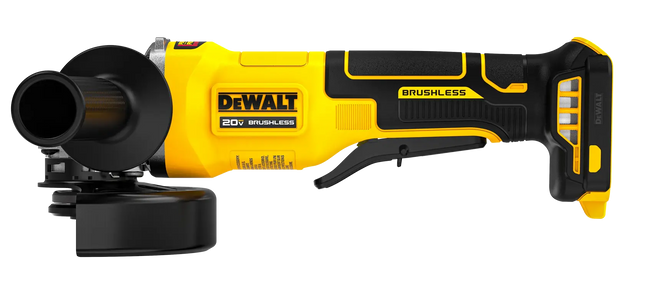 DEWALT DCG408B esmeril angular inalámbrico 20V amarillo y negro