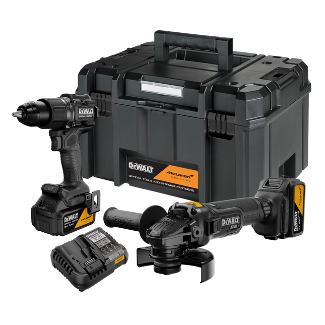 De Walt Kit Taladro 1/2" y Esmeril McLaren, DCK2223MP2T