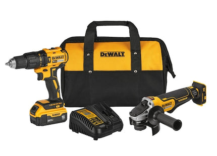 DEWALT combo DCK248P1-B3 vista frontal con maletín